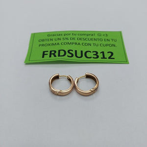ARRACADAS PAR ORO 10 K 1.4 GRMS (SEMINUEVO)