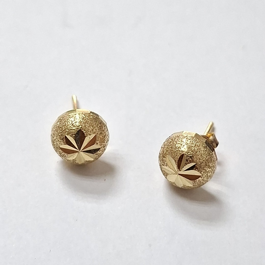 ARETES PAR ORO 10 K 1.3 GRMS (SEMINUEVO)