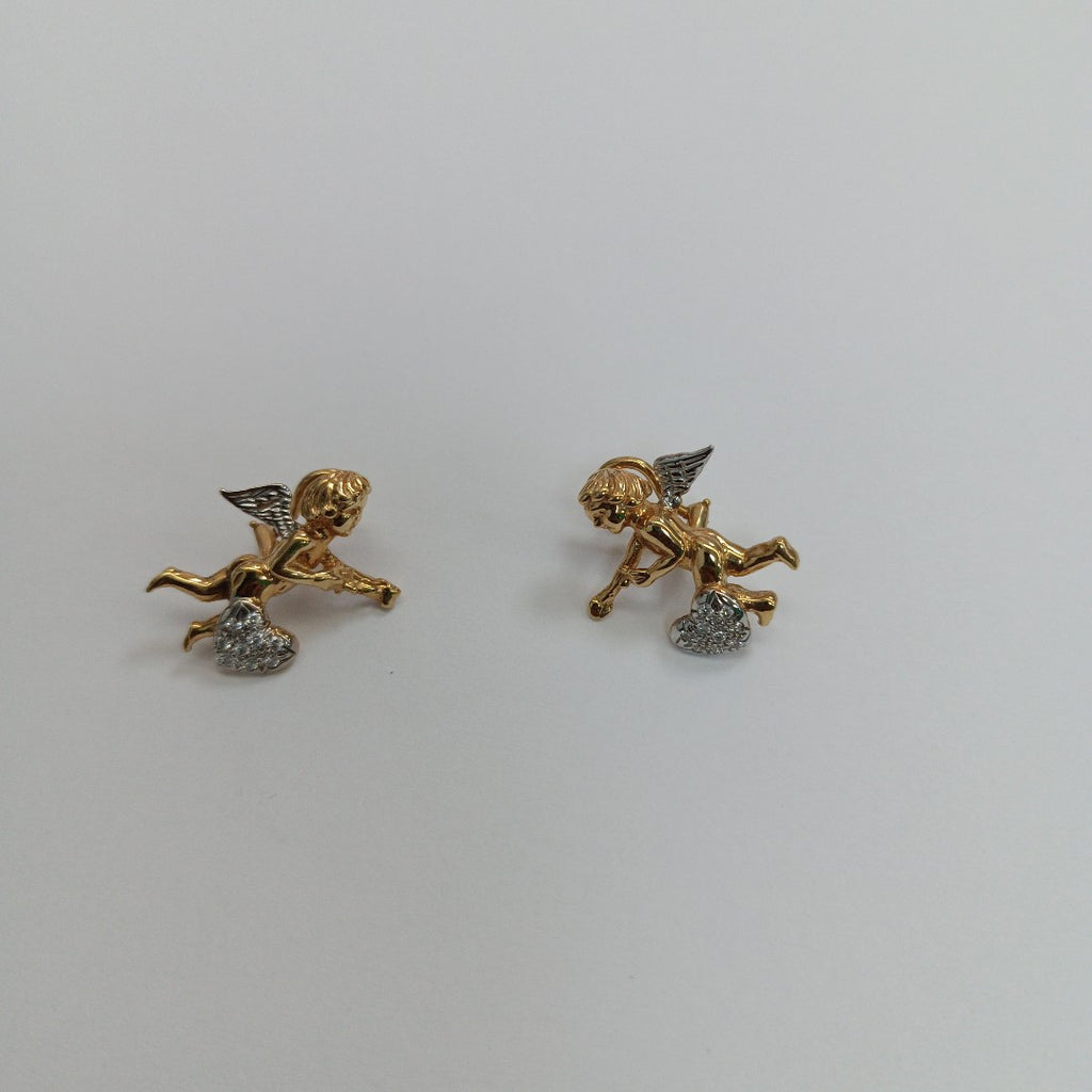 ARETES PAR ORO 14 K 8,50 GRMS (SEMINUEVO)
