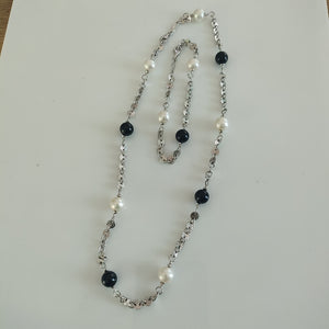 COLLAR,PULSERA ORO BLANCO 10 K 22,60 GRMS (SEMINUEVO)