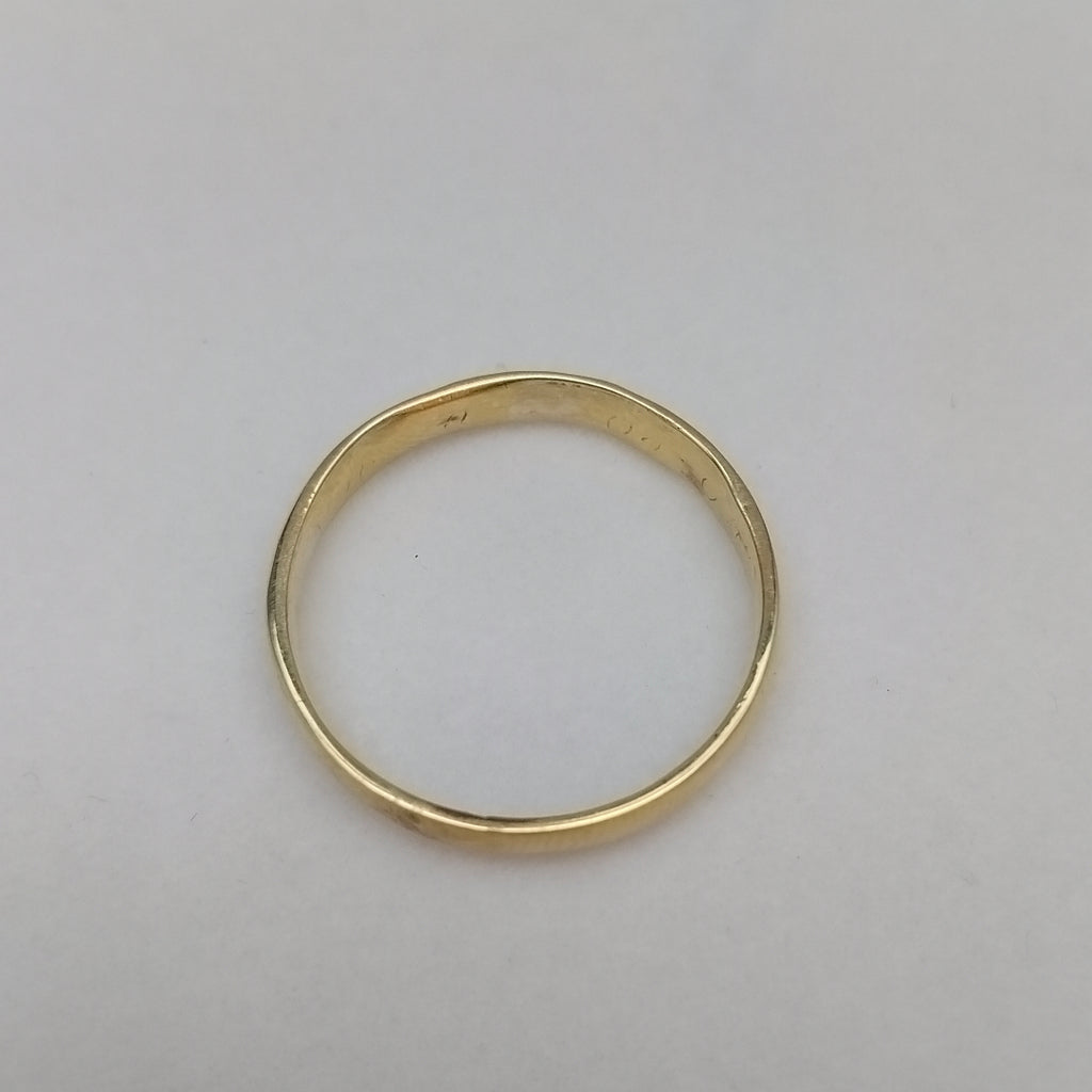 ARGOLLA ORO 10 K 1.8 GRMS (SEMINUEVO)