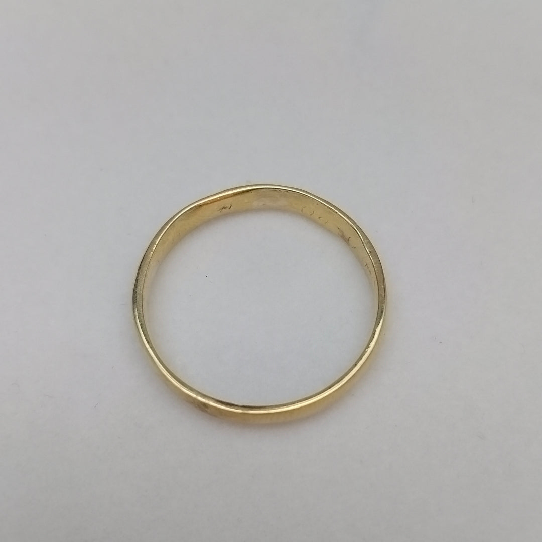 ARGOLLA ORO 10 K 1.8 GRMS (SEMINUEVO)