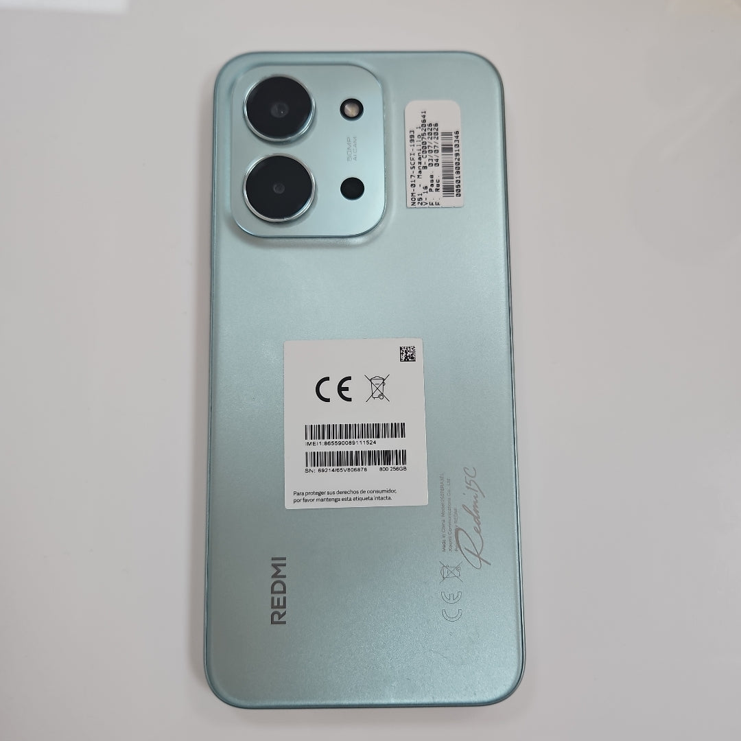 CELULAR XIAOMI REDMI 15C 25078RA3EL (2025) 256 GB 4 GB RAM (SEMINUEVO)