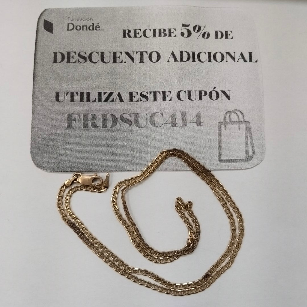 CADENA ORO 10 K 4,60 GRMS (SEMINUEVO)