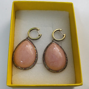 ARRACADAS PAR ORO 14 K 14,60 GRMS (SEMINUEVO)