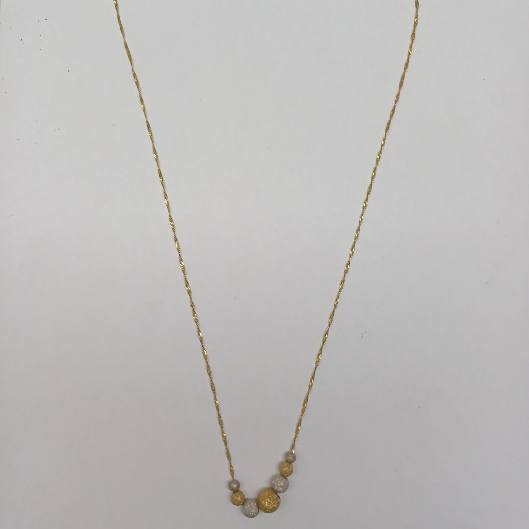 CADENA ORO 14 K 4,20 GRMS (SEMINUEVO)