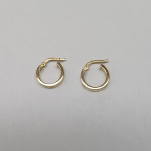 ARRACADAS PAR ORO 14 K 1.1 GRMS (SEMINUEVO)