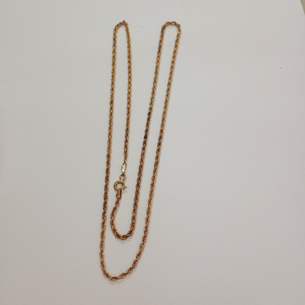 CADENA ORO 10 K 2.1 GRMS (SEMINUEVO)