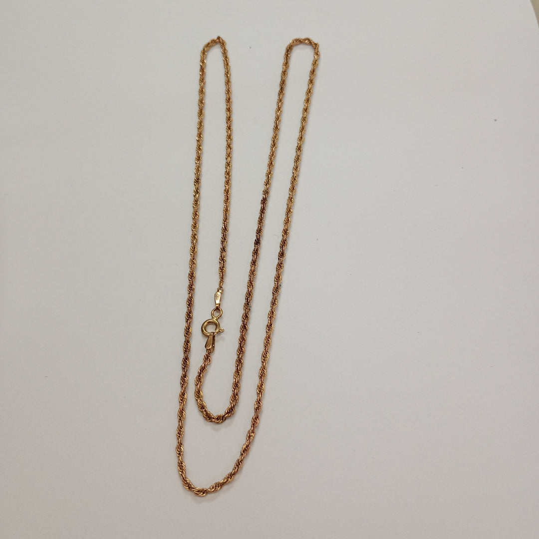 CADENA ORO 10 K 2.1 GRMS (SEMINUEVO)