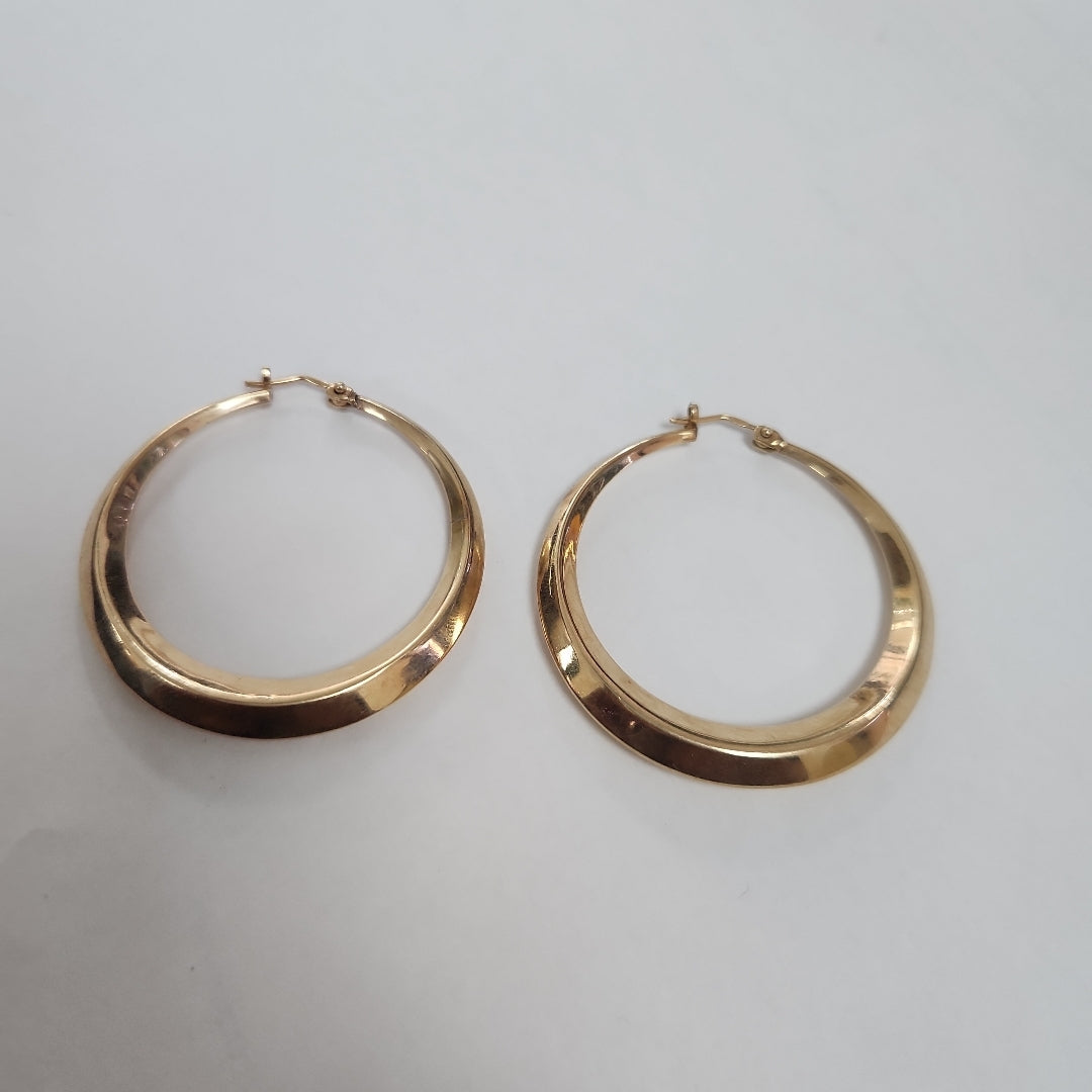 ARRACADAS PAR ORO 14 K 8.4 GRMS (SEMINUEVO)