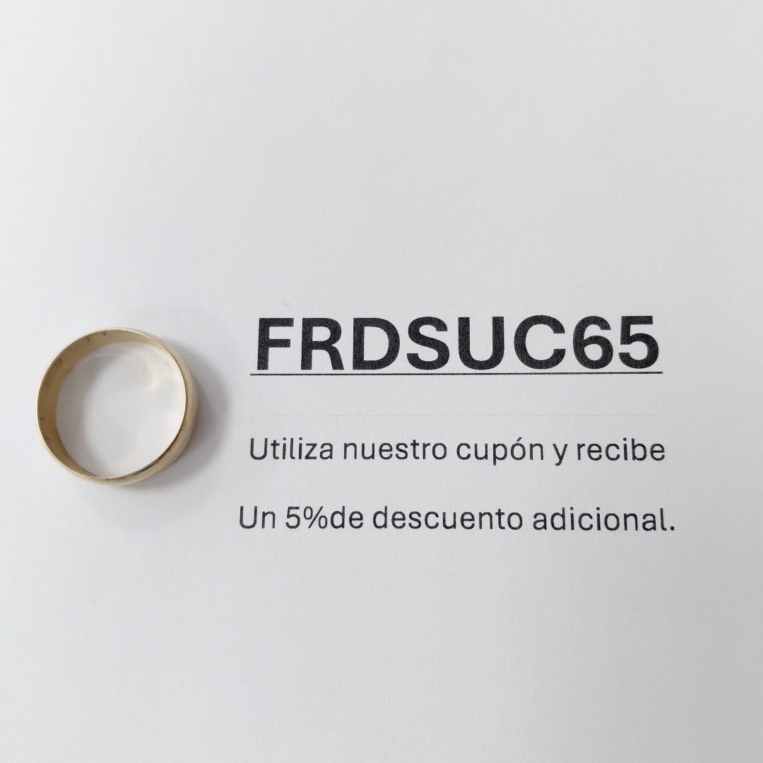 ARGOLLA ORO 8 K 1.6 GRMS (SEMINUEVO)