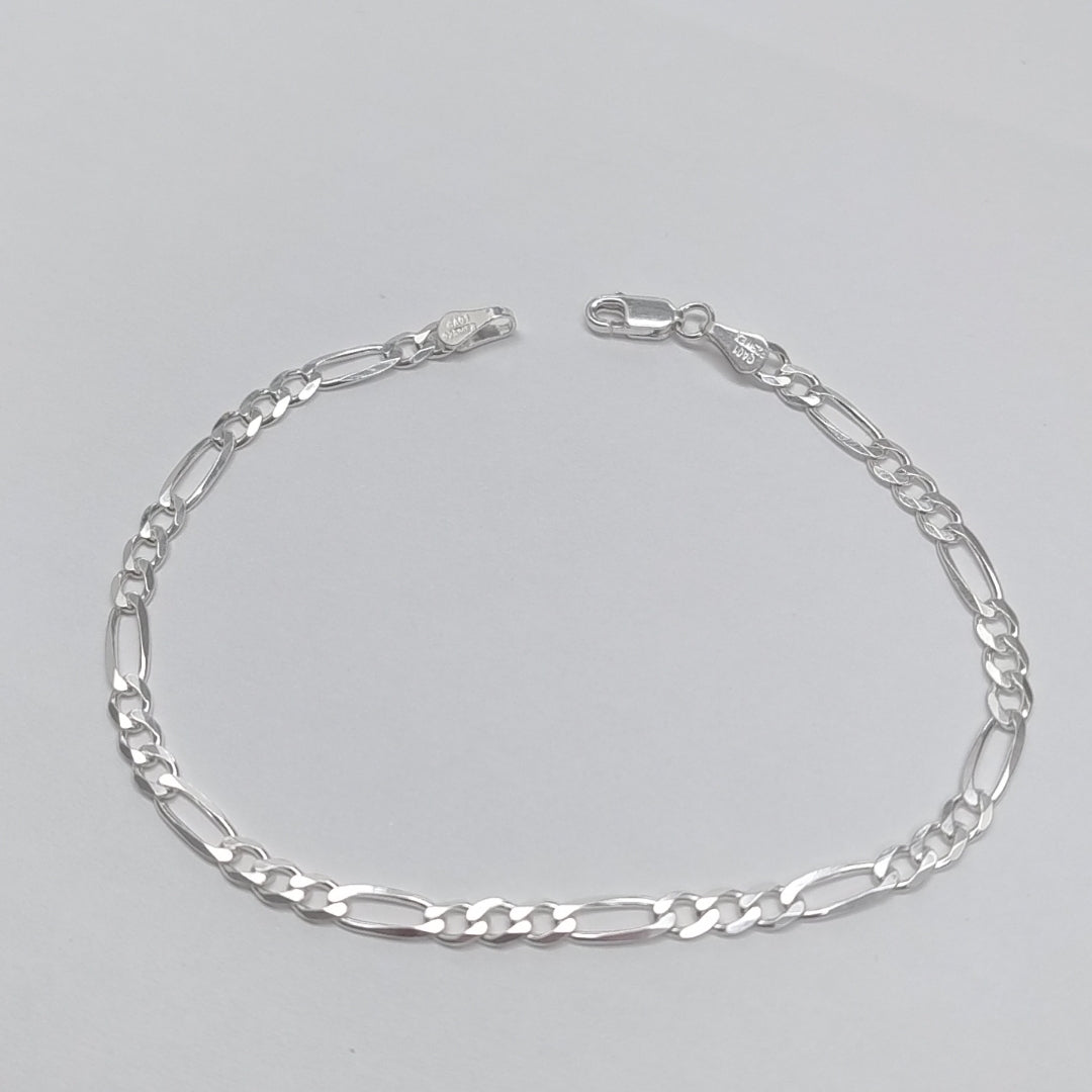 PULSERA 3X1 PLATA .925 18 CM 4.53 GR (NUEVO)