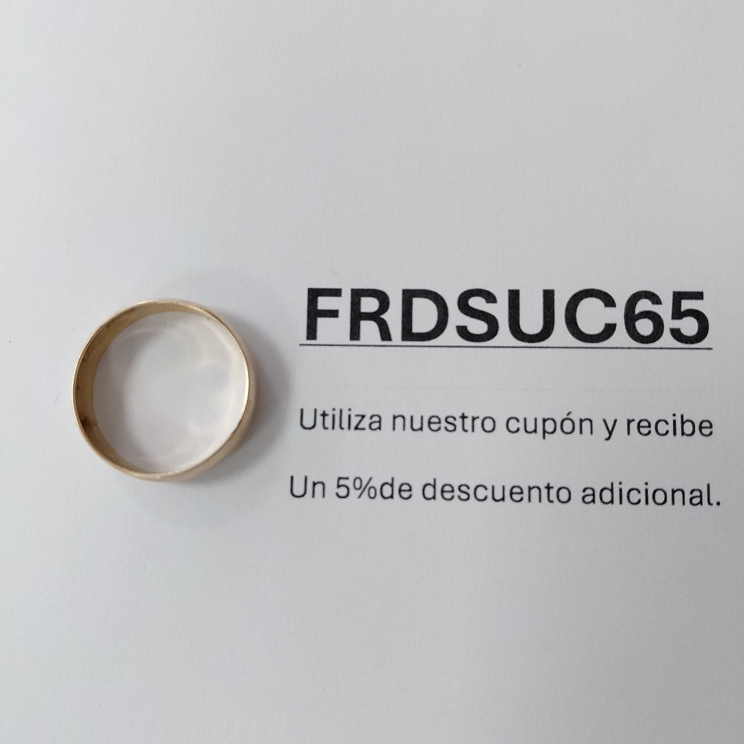 ARGOLLA ORO 8 K 2.4 GRMS (SEMINUEVO)