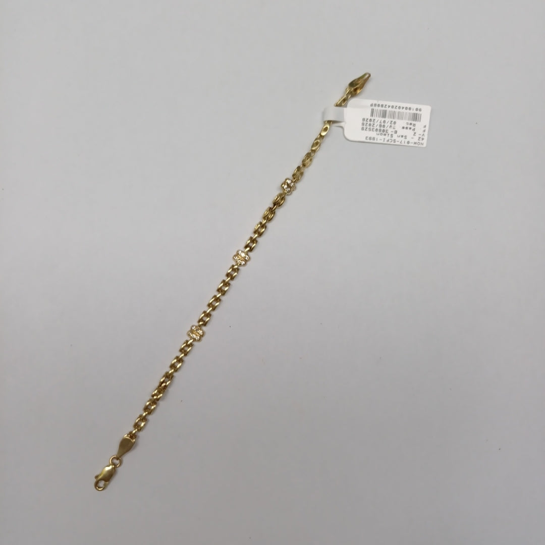 PULSERA ORO 14 K 7.8 GRMS (SEMINUEVO)