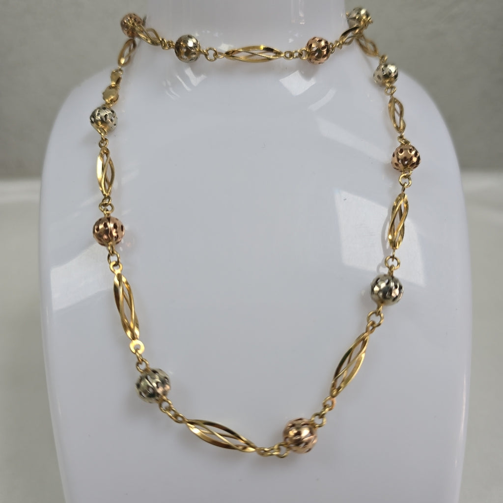 COLLAR ORO 14 K 16.2 GRMS (SEMINUEVO)