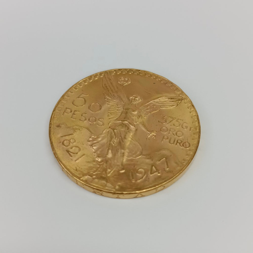 K1 41.6 GRMS 21 K IDENTIFICACIÓN MONEDA NOMINATIVA MONEDAS PESOS 50 PESO (SEMINUEVO)