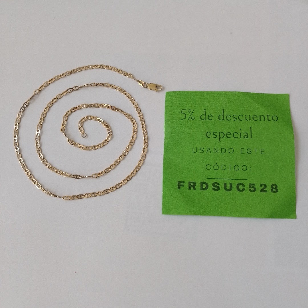 CADENA ORO 14 K 6,10 GRMS (SEMINUEVO)