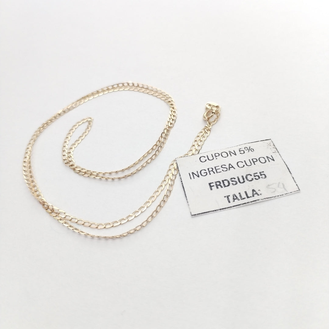 CADENA ORO 14 K 2,40 GRMS (SEMINUEVO)