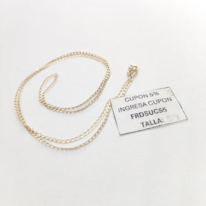 CADENA ORO 14 K 2,40 GRMS (SEMINUEVO)