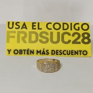 ANILLO ORO 10 K 7,20 GRMS (SEMINUEVO)