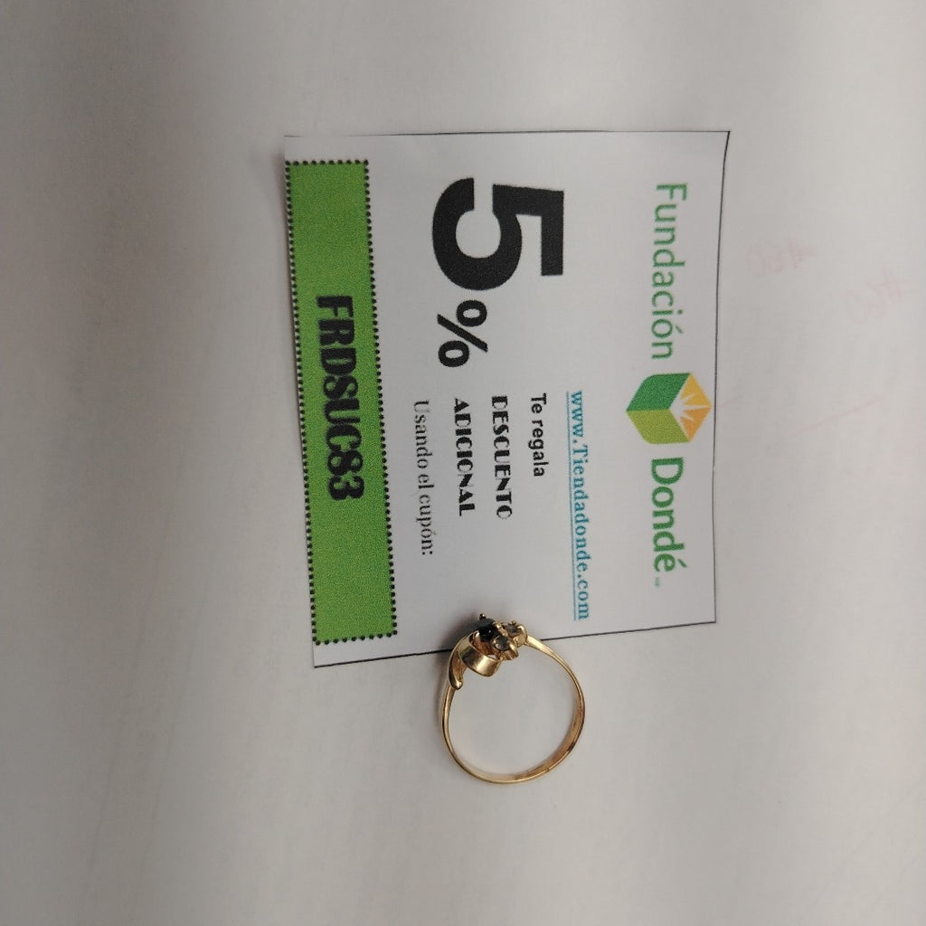 ANILLO ORO 14 K 1.8 GRMS (SEMINUEVO)