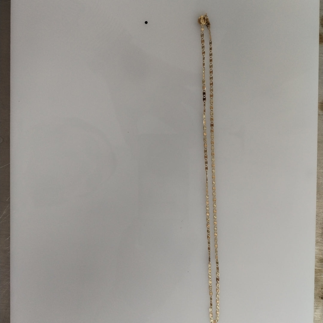 CADENA ORO COMBINADO 10 K 2.4 GRMS (SEMINUEVO)