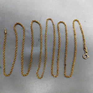 CADENA ORO 14 K 1.7 GRMS (SEMINUEVO)