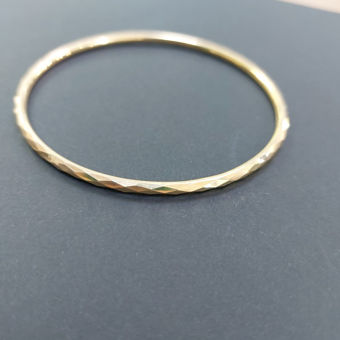 PULSERA RIGIDA ORO 14 K 6.8 GRMS (SEMINUEVO)