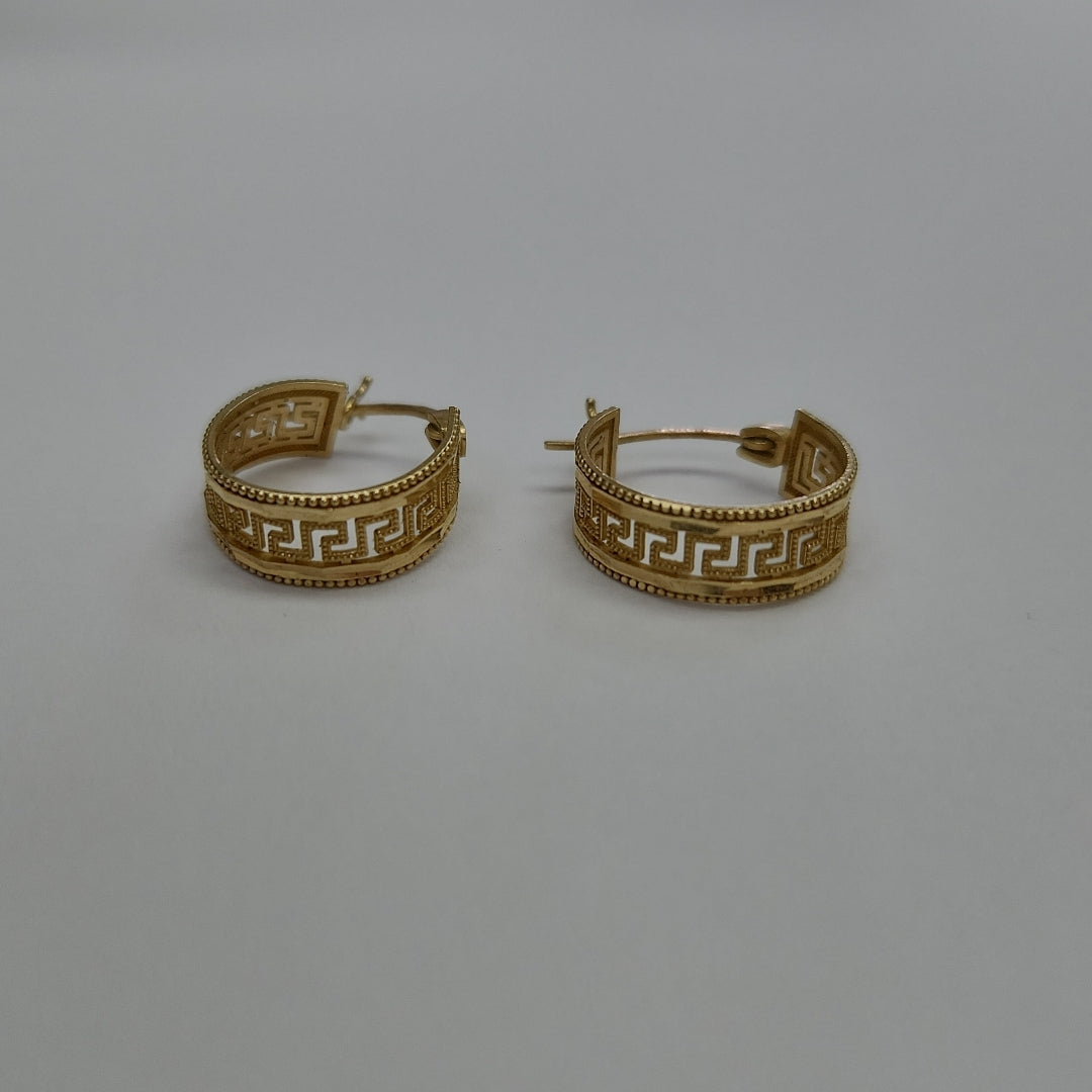 ARRACADAS PAR ORO 10 K 2,10 GRMS (SEMINUEVO)