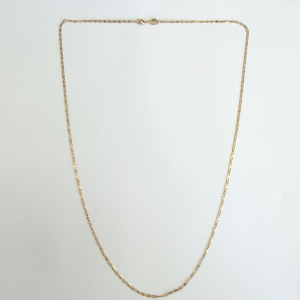 CADENA ORO COMBINADO 10 K 1.6 GRMS (SEMINUEVO)