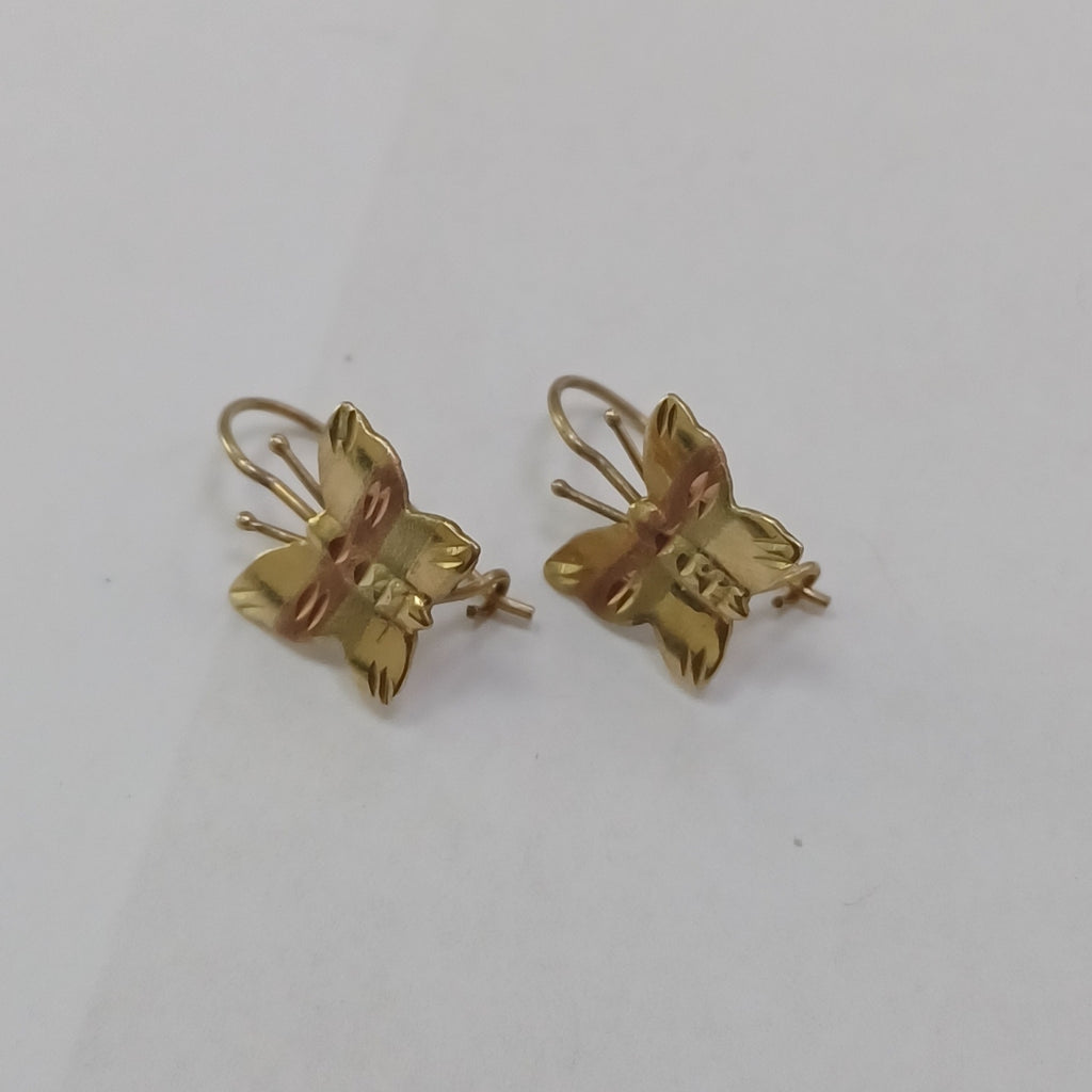 ARETES PAR ORO 8 K 1,50 GRMS (SEMINUEVO)