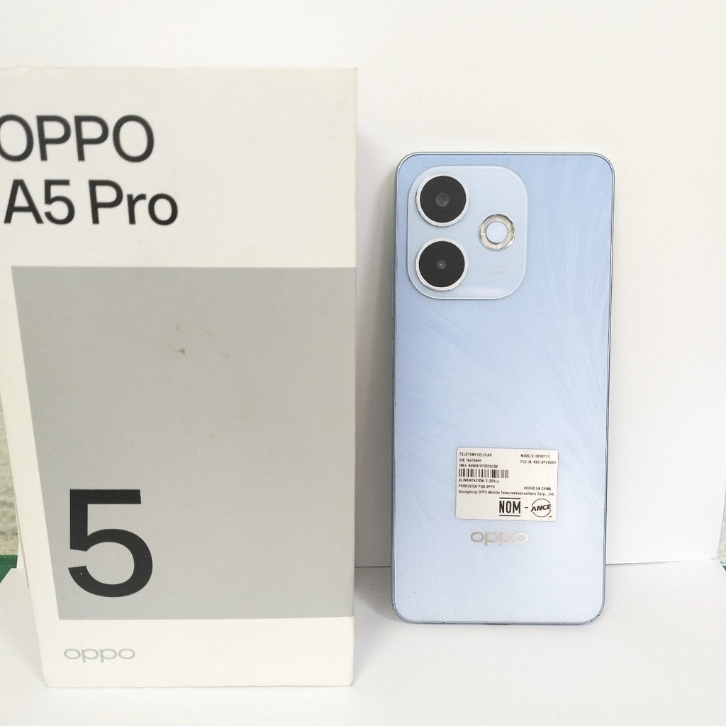 CELULAR OPPO A5 PRO CPH2711 (2025) 256 GB 8 GB RAM (SEMINUEVO)