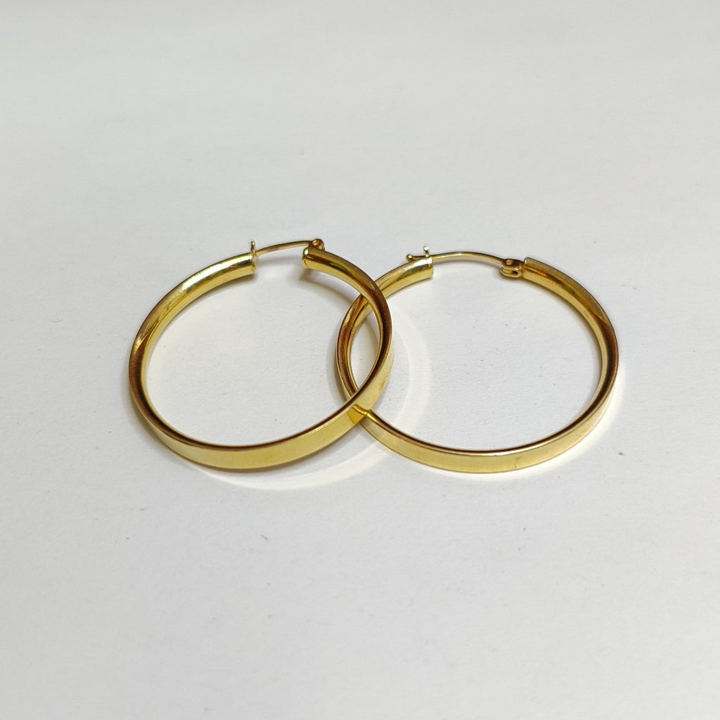 ARRACADAS PAR ORO 14 K 4,30 GRMS (SEMINUEVO)