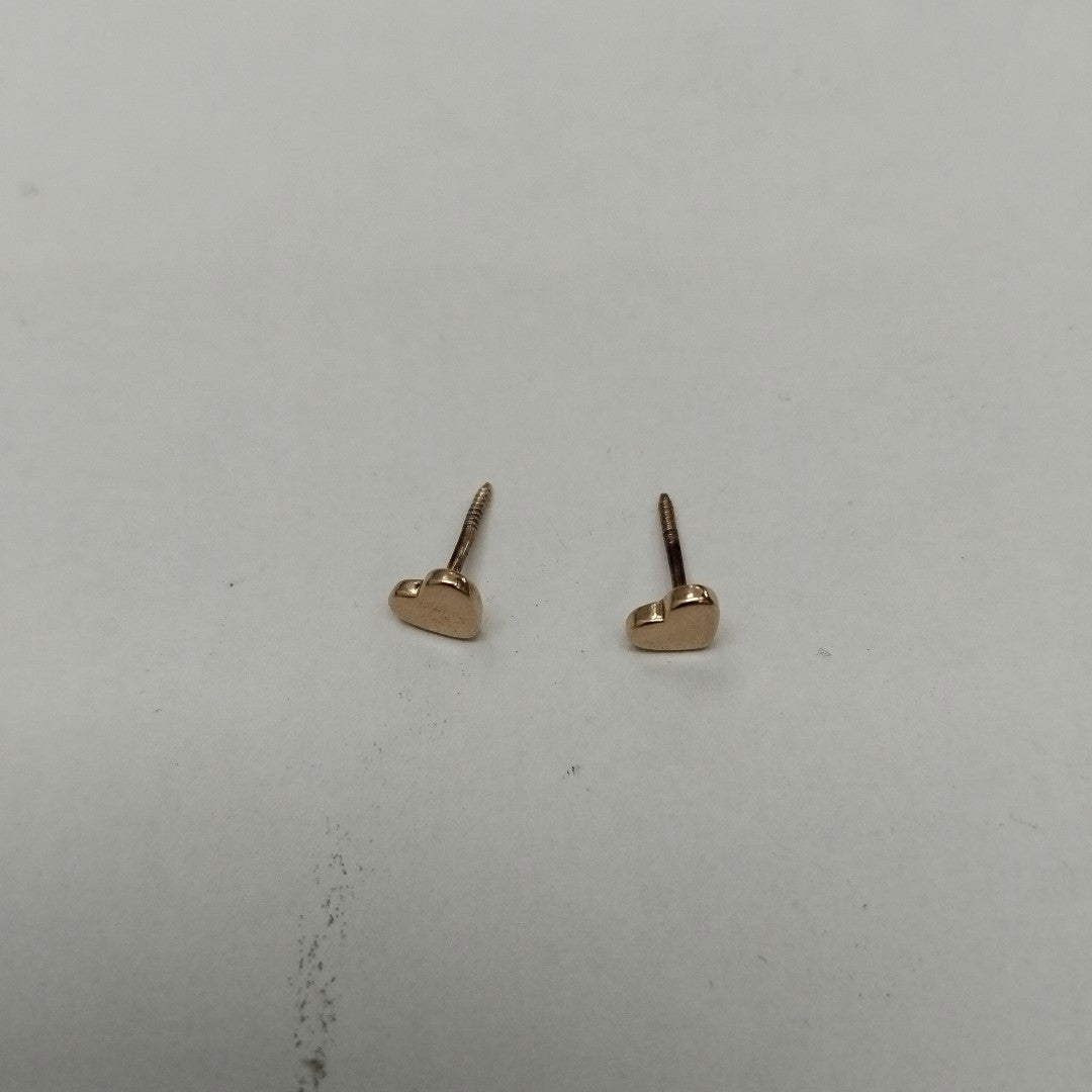 ARETES PAR ORO 14 K 0.5 GRMS (SEMINUEVO)