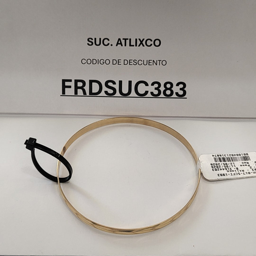 PULSERA RIGIDA ORO 12 K 6,90 GRMS (SEMINUEVO)