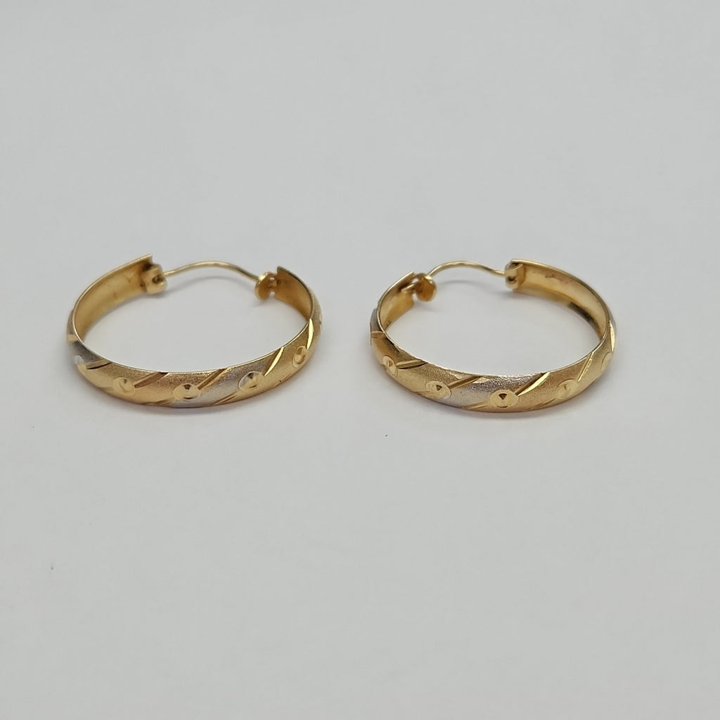 ARRACADAS PAR ORO 10 K 4,40 GRMS (SEMINUEVO)