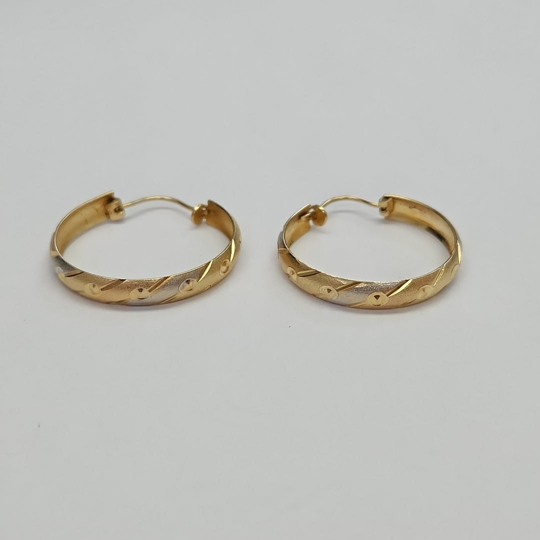 ARRACADAS PAR ORO 10 K 4,40 GRMS (SEMINUEVO)