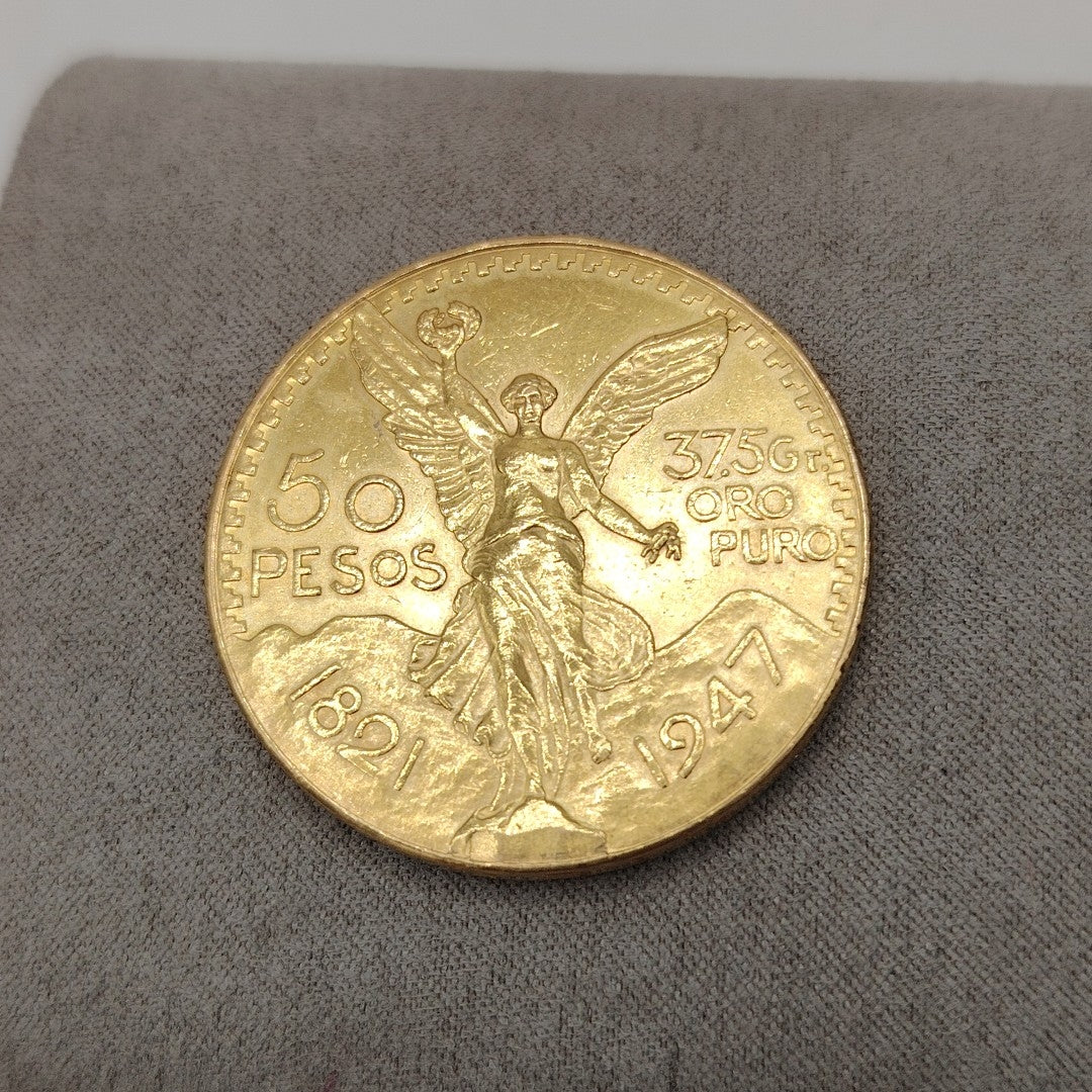K1 41.6 GRMS 21 K IDENTIFICACIÓN MONEDA NOMINATIVA MONEDAS PESOS 50 PESOS (SEMINUEVO)