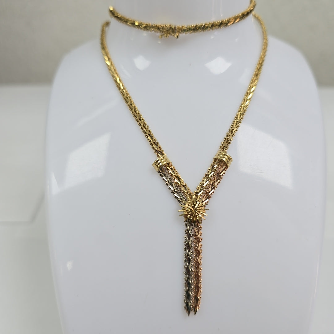 GARGANTILLA ORO 14 K 18.6 GRMS (SEMINUEVO)