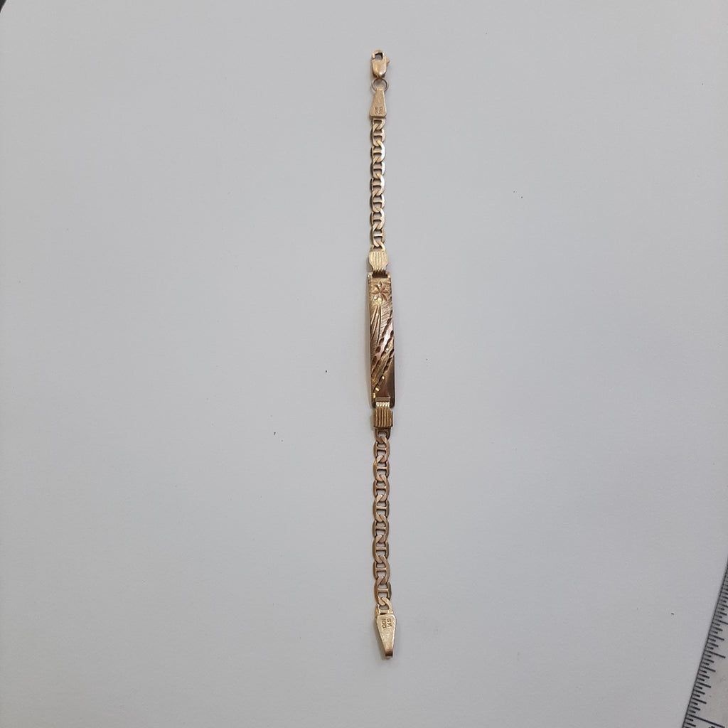 ESCLAVA ORO COMBINADO 10 K 2.8 GRMS (SEMINUEVO)