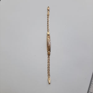 ESCLAVA ORO COMBINADO 10 K 2.8 GRMS (SEMINUEVO)