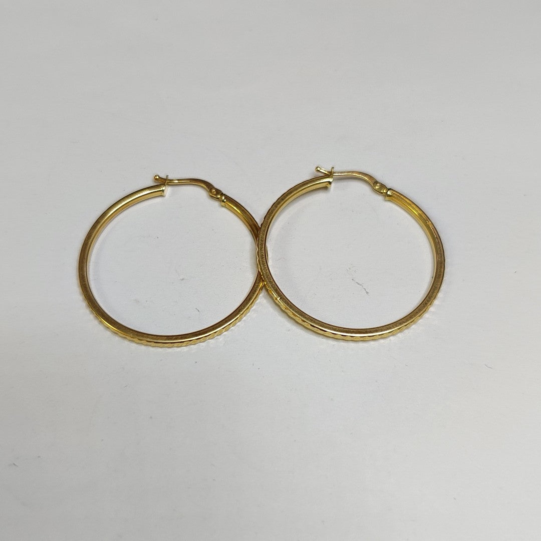 ARRACADAS PAR ORO 14 K 3,40 GRMS (SEMINUEVO)