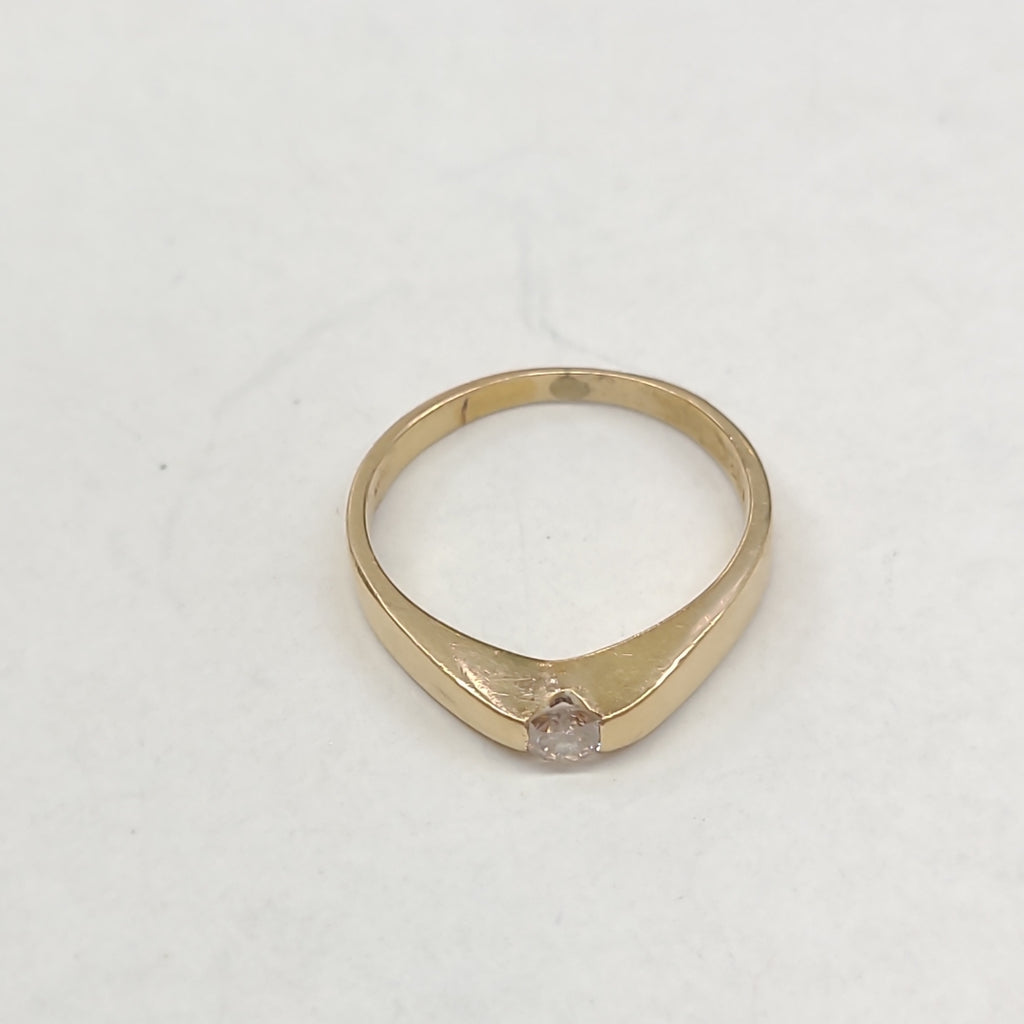 SOLITARIO ORO 14 K 2.5 GRMS (SEMINUEVO)