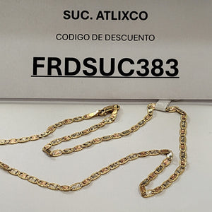 CADENA ORO 14 K 4.5 GRMS (SEMINUEVO)