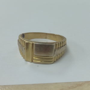 ANILLO ORO,RODIADO 14 K 9,60 GRMS (SEMINUEVO)