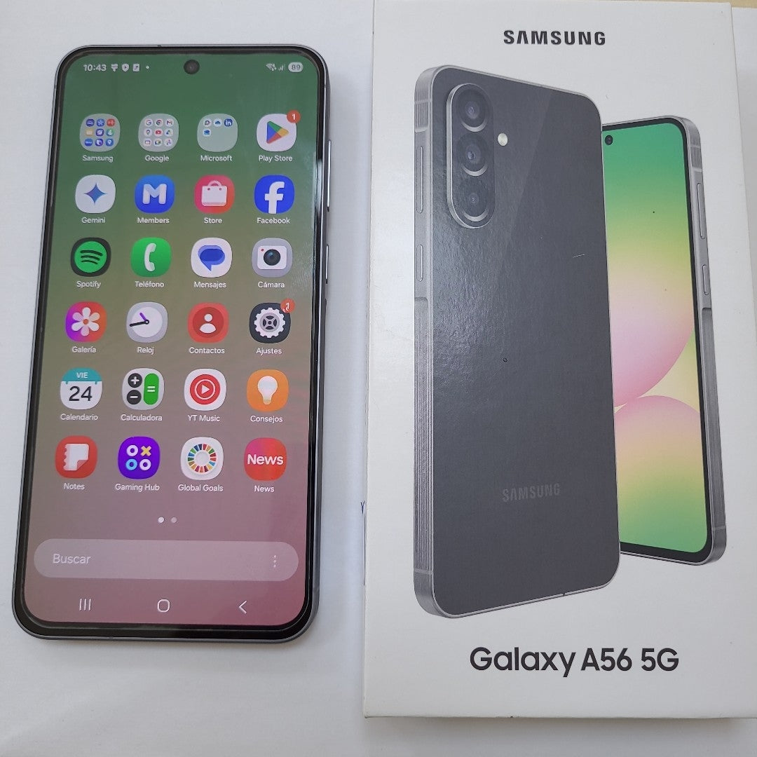 CELULAR SAMSUNG GALAXY A56 SM-A566E (2025) 256 GB 12 GB RAM (SEMINUEVO)