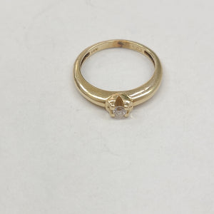 SOLITARIO ORO 14 K 2.5 GRMS (SEMINUEVO)
