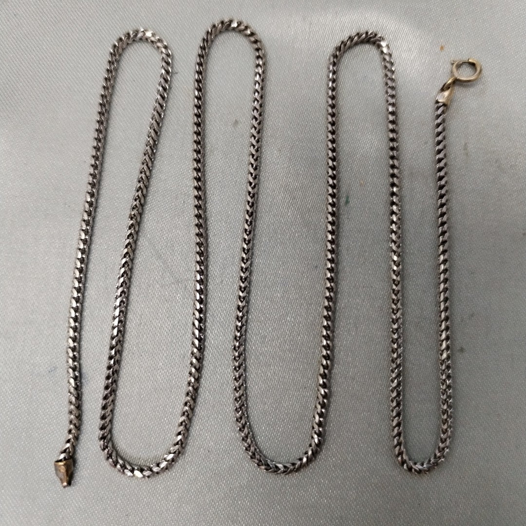 CADENA ORO, ORO BLANCO 14 K 7.3 GRMS (SEMINUEVO)