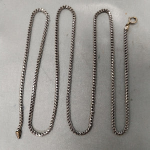 CADENA ORO, ORO BLANCO 14 K 7.3 GRMS (SEMINUEVO)