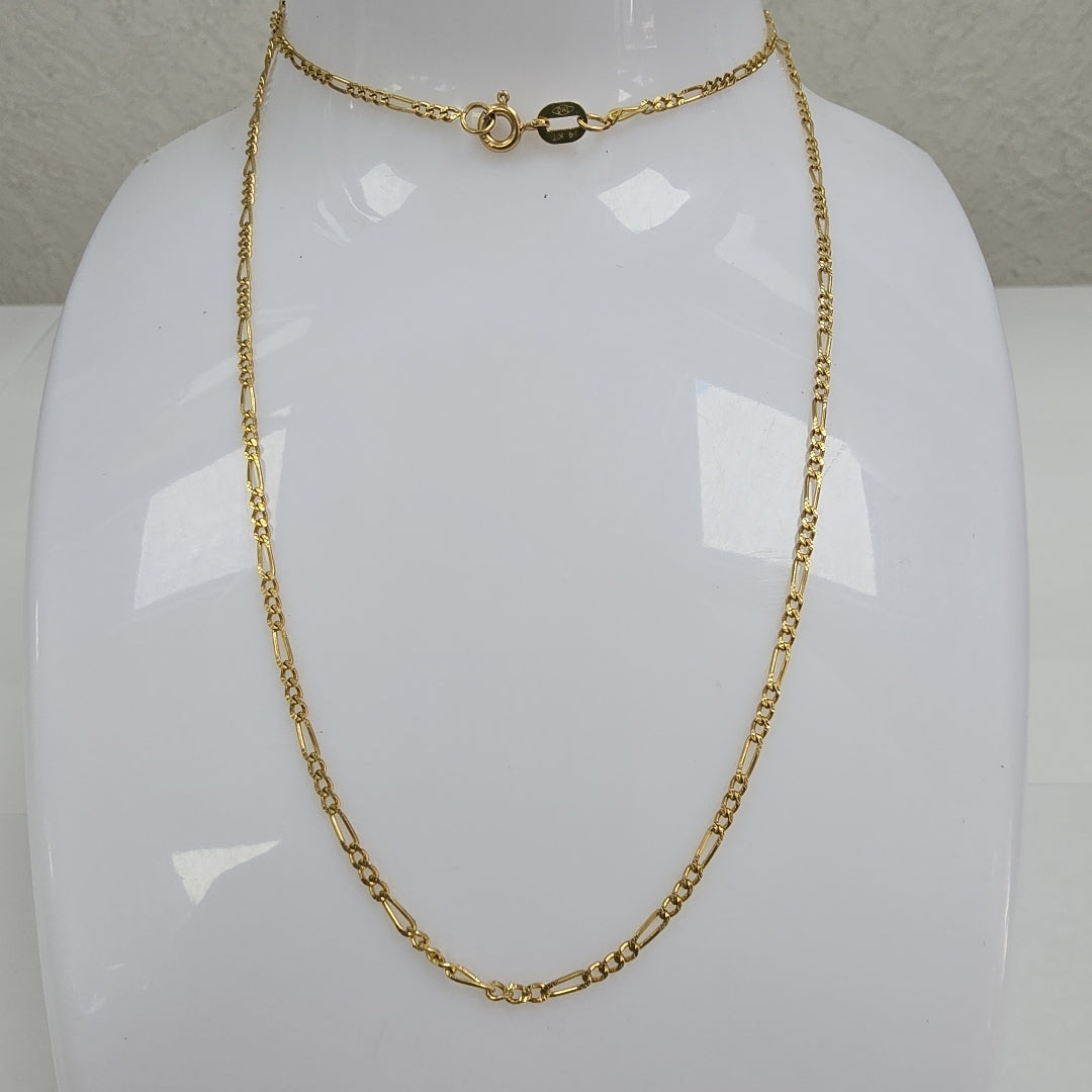 CADENA ORO 14 K 3.5 GRMS (SEMINUEVO)